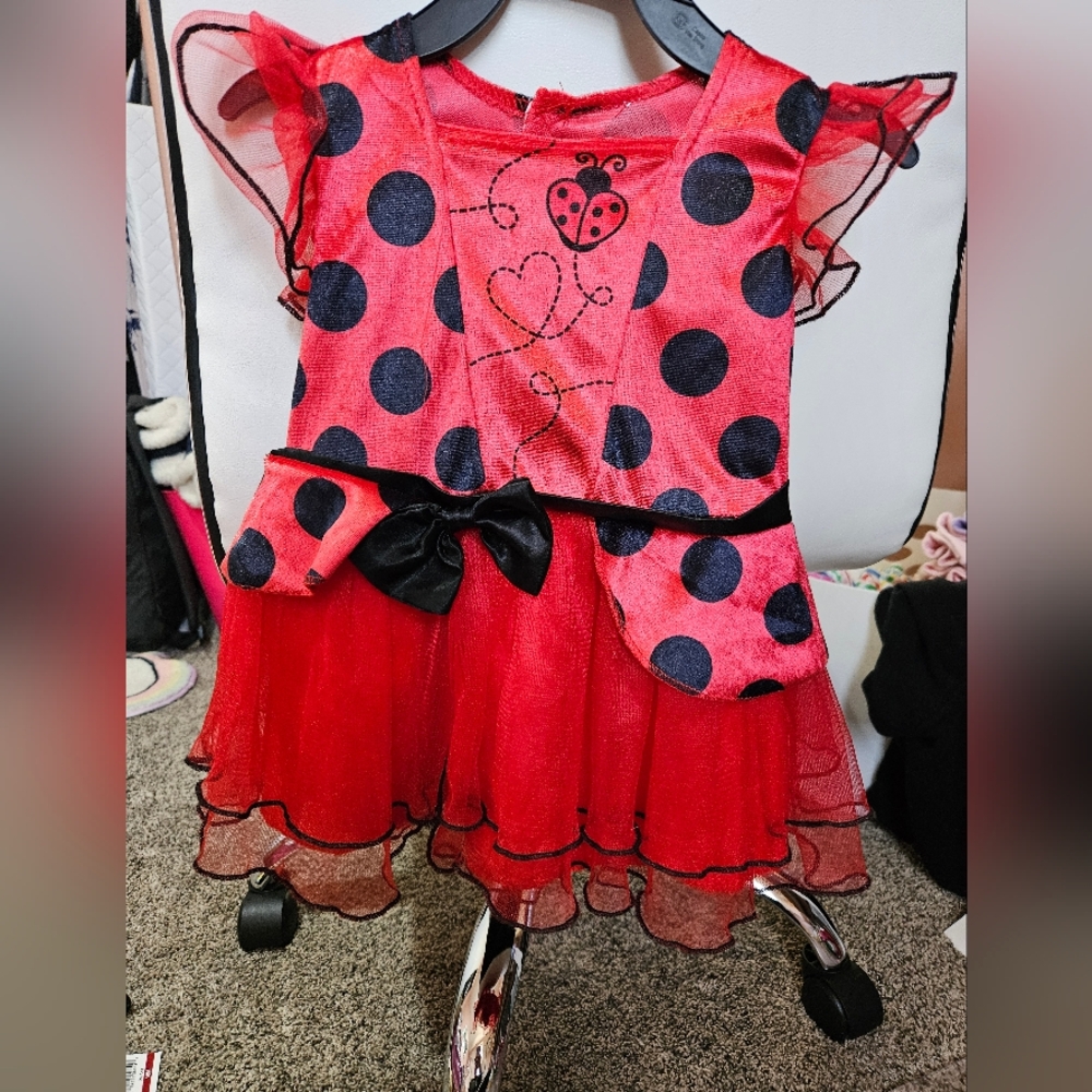 Ladybug Polka Dot Kids Costume